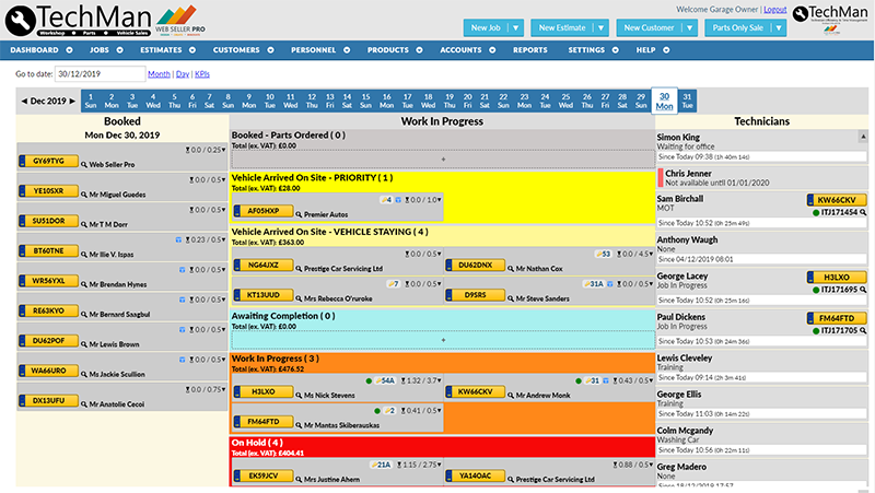 Techman User interface