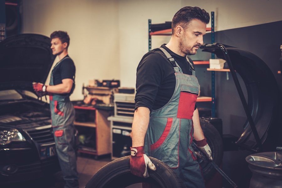 customer care issues, two mechanics working hard to ensure optimal services